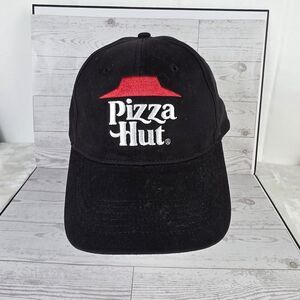 Pizza Hut Employee Osfa Black Adjustable Embroidered Cap